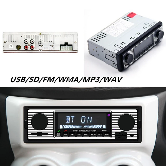 Bluetooth Радио MP3 музыкальный плеер USB AUX Стерео Аудио FM LCD Экран дисплея CSL88