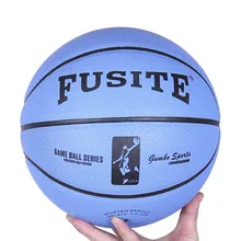Competition Moisture Resistance PU Wear Non-slip Professional Standard Basketball Absorption Basketball Training SIZE#5/#6#7 Bas