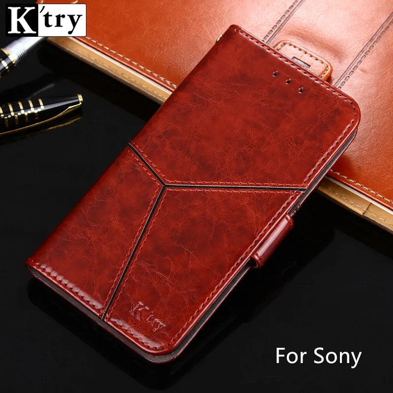Чехол книжка для Sony Xperia 1 8 10 20 5 XZ2 XZ4 Compact XZ3 L3 L2 L1 Z5 Plus XA1 XA2 XA3 XZ|case for sony xperia|case sonyflip case |