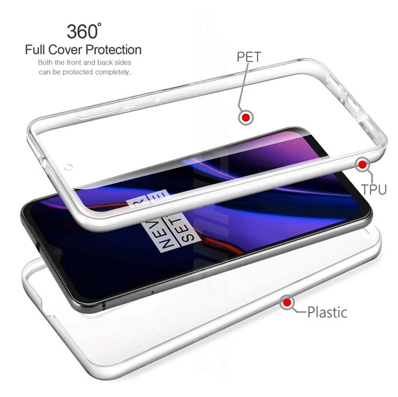 Мягкий Двойной силиконовый чехол для Xiaomi mi 9T Pro mi 9T прозрачный полный Чехол для Xiao mi Red mi K20 Pro k20 pro защитный чехол из ТПУ