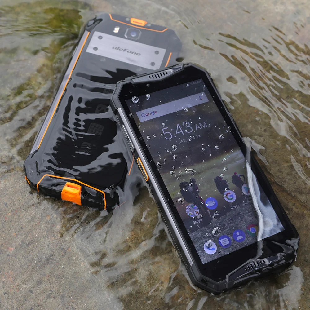 Смартфон Ulefone Armor 3WT защищенный IP68 Android 9 0 5 7 дюйма Helio P70 6 + 64 ГБ 10300 мА · ч 4G 21 МП
