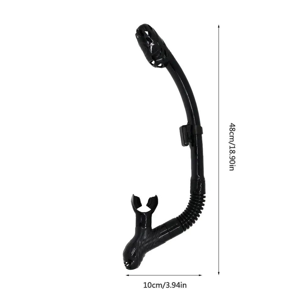 WHALE Diving Snorkel Snorkeling Gear Dry Snorkel Underwater Breathing Tube Silicone Swimming Diving Dry Breathing Tube