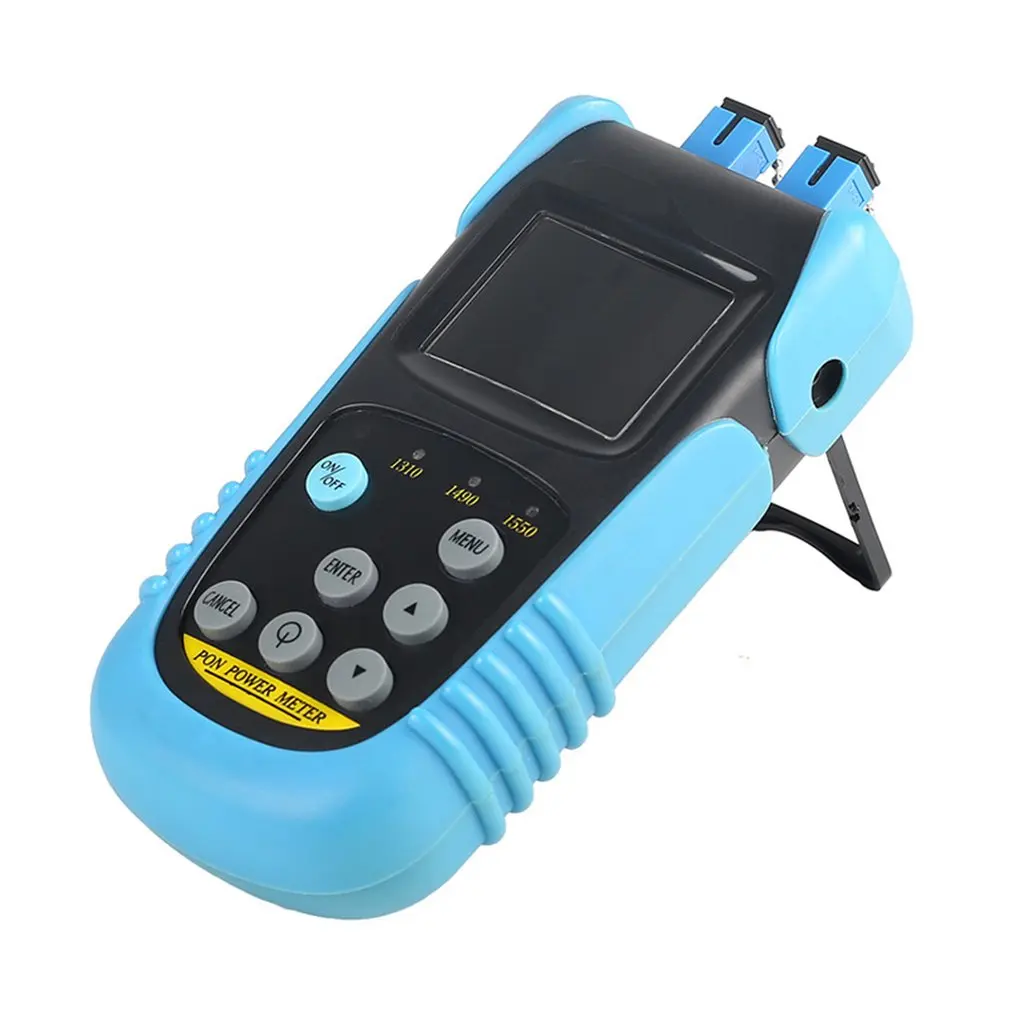 AUA-607P PON оптический измеритель мощности тестер оптоволоконного кабеля с SC upc-разъем 1310/1490/1550nm одиночный режим