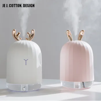 

High Quality 220ML Ultrasonic Air Humidifier Aroma Essential Oil Diffuser for Home Car USB Fogger Mist Maker with LED Night Lamp