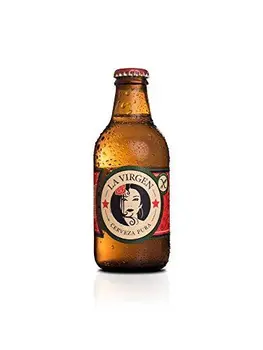 

La Virgen - Cerveza Artesana Madrid Lager sin Gluten - 1 Botella de 250 ml