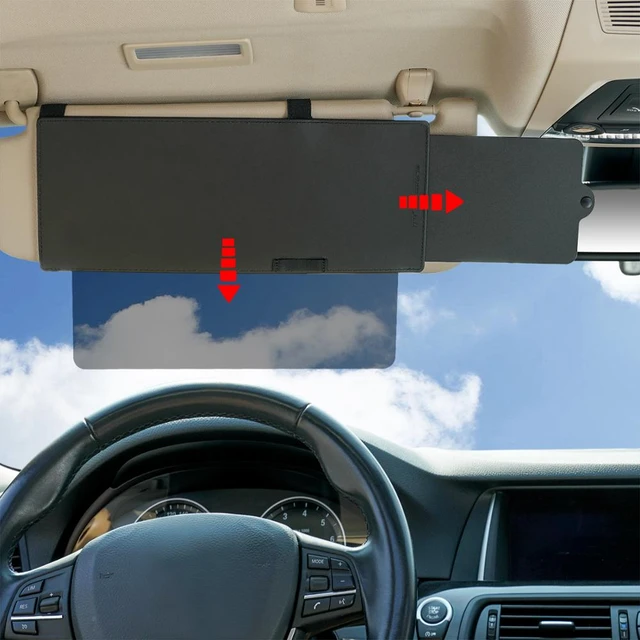 Car Visor Extender Anti-Glare Adjustable Car Sunshade Extender