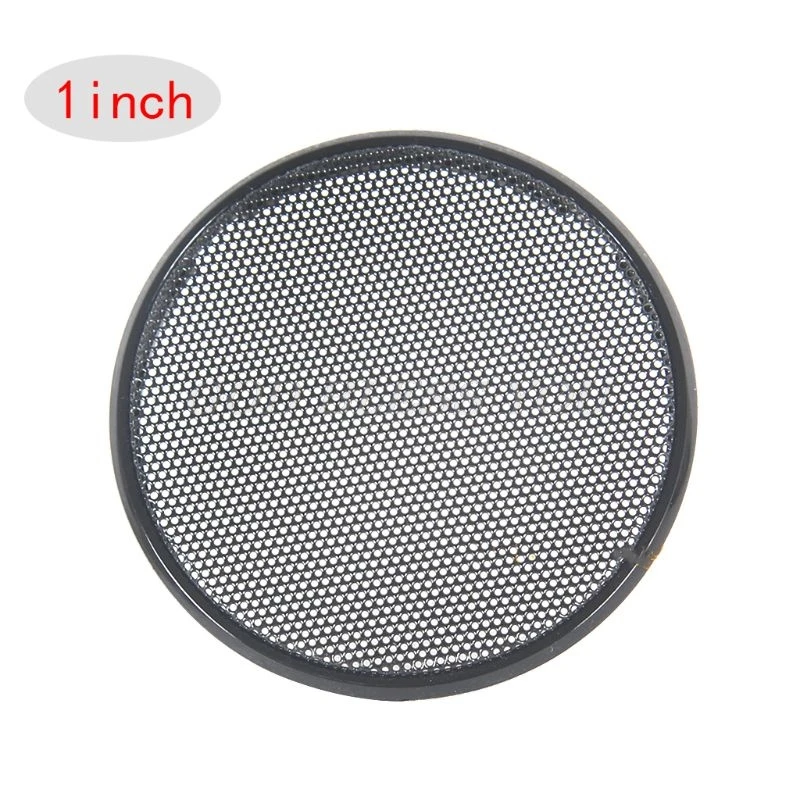 

1/2/3/4/5/6 Inch Black Car Speaker Grill Mesh Round Horn Protective Cover Circle Enclosure Net DIY Decorative Accessories