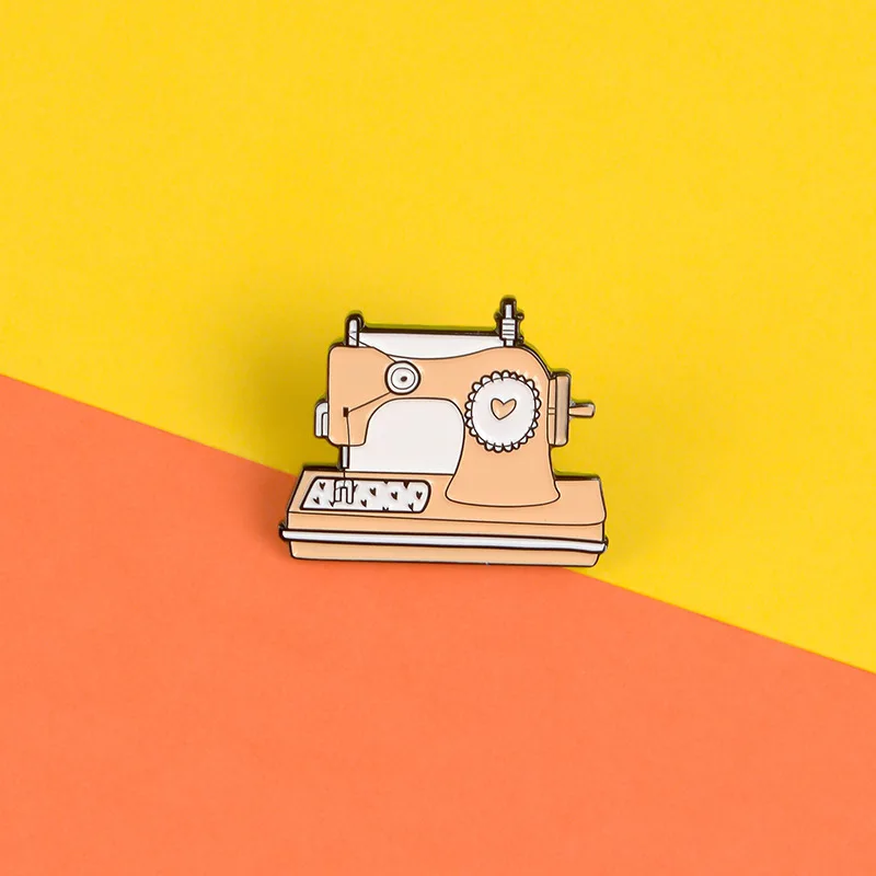 Cute cartoon aCute pin sewing machine brooch versatile collar badge spot wholesale | Украшения и аксессуары