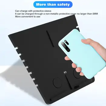 

Car Phone Charger Wireless Convenient Fast Charging Adapter with Dual USB Ports Auto Charging Accessories for Tesla Model 3