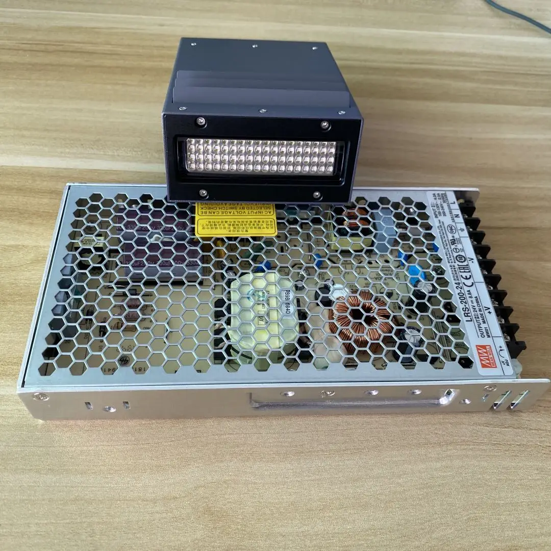 Fan Cooling UV LED Lamp For Nocai 6090 UV Flatbed Printer Epson XP600 TX800 DX5 DX7 Print 395nm G4 G5 Nozzle LED Light