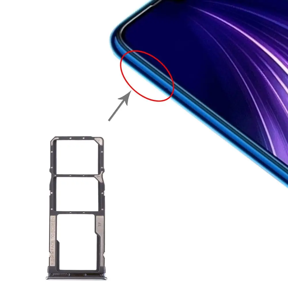 Лоток для sim-карт+ лоток для карт памяти Micro SD для Xiaomi Redmi Note 8