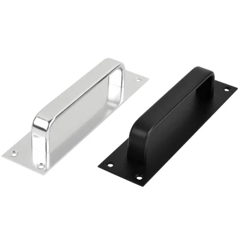 

Sliding Door Handle Fire Toilet Door Pull Plate Push Aluminum Alloy Fire Door Security Door Bathroom Handle No Fading