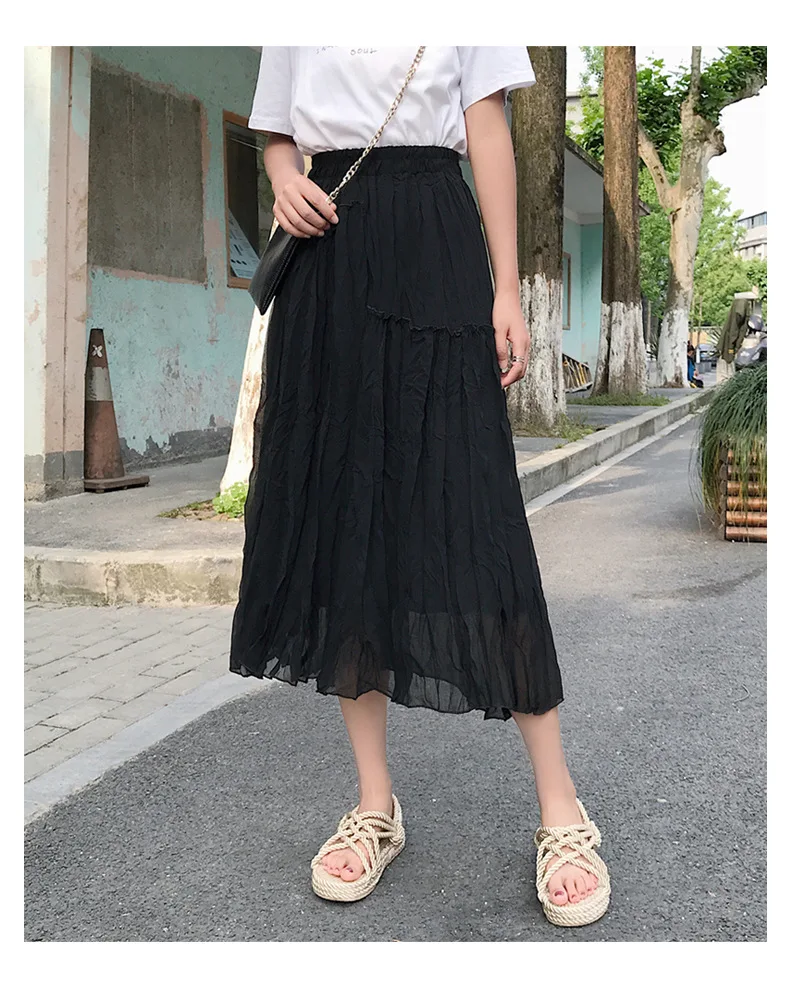 Wrinkled Skirt