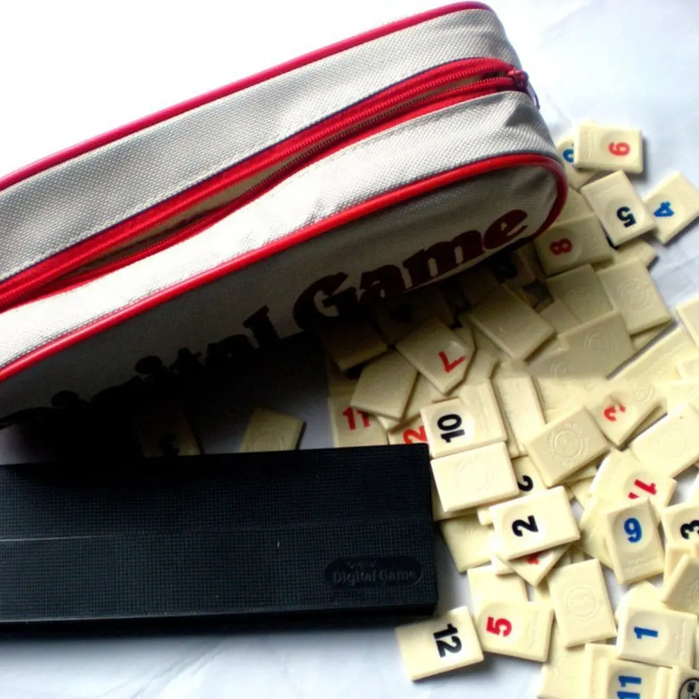 Забавная цифровая игра-головоломка Israel Mahjong быстро движущаяся Rummy плитка Семейная Игра Дорожная версия классическая настольная Релакс игра Fre корабль