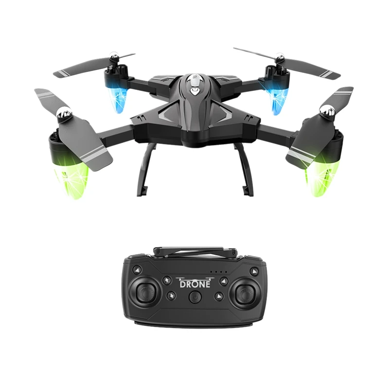 F69 Дрон Дистанционное Управление Wi Fi FPV 30 Вт Камера 4 осевая машина антенна