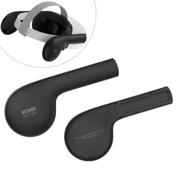

KIWI design Silicone Ear muffs for Oculus Quest/ Quest 2 VR Headset, A Enhancing Sound Solution for Quest 2 (1 Pair)