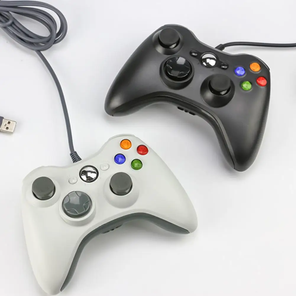 Геймпады для Xbox 360 контроллер совместим с microsoft Slim/Windows/PC черный белый доступные игровые аксессуары