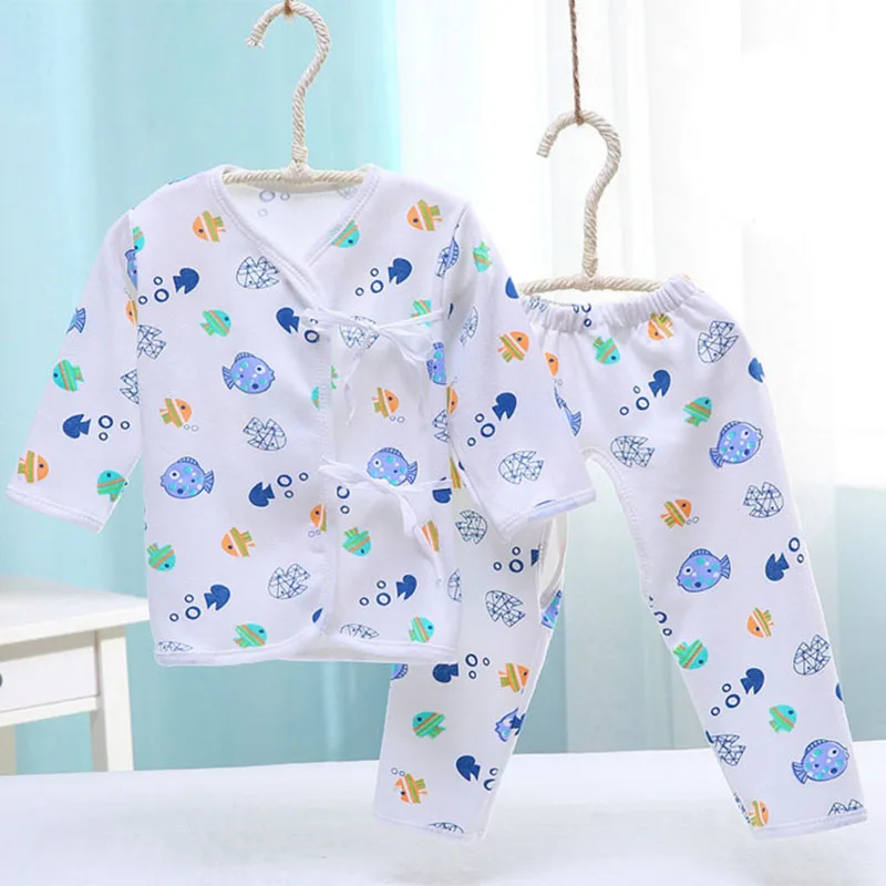 Детская одежда для девочек bebes комплект одежды для новорожденных, костюмы для новорожденных, хлопковый комплект из 2 шт./компл. детское нижнее белье Комплекты унисекс для малышей; костюм; комплект одежды