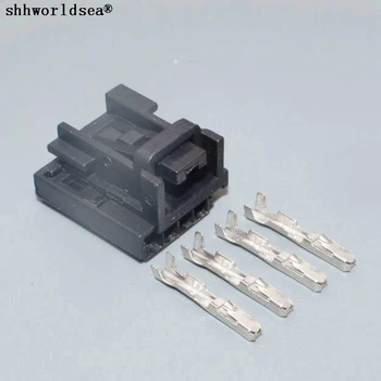 

shhworldsea 4 Pin Female 8K0 973 754 Door Lifter Switch Plug 8K0973754 Auto Wiring Connector For VW Audi Peugeot Dash Board