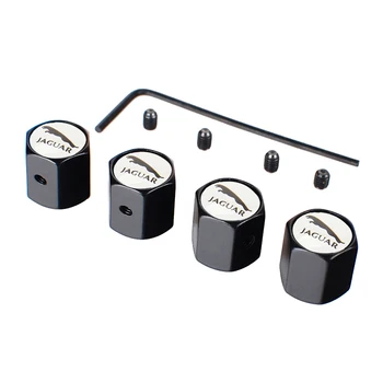 

For Jaguar S TYPE SVR XFR XF Sportbrake 2000 XK8 XKR F-Type XE XJ-S Car Wheel Rims Tire Valve Stem Caps Exterior Accessories