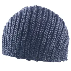 Супер эластичная шапка из косичек для плетения вязания крючком оплетка парик шапки s для изготовления париков высокое качество ткачество
