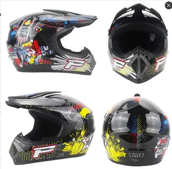 

MSUEFKD Free Shipping casco capacetes motorcycle helmet atv dirt bike cross motocross helmet Off-Road Casque Motorcycle S M L XL