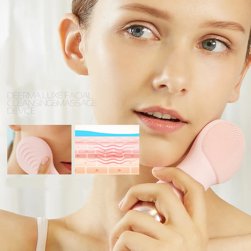 Торговая марка Xiaomi DEERMA Электрический Уход за кожей лица очищающее средство Очищение инструмент для лица Красота лицевой Массажер кожи инструмент