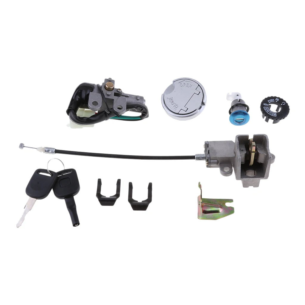 Motorcycle Ignition Key Switch Fuel Gas Lock For 125CC-250CC