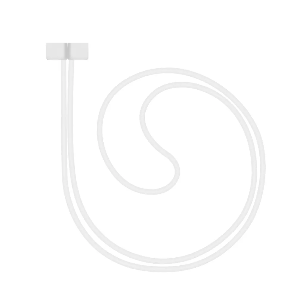 VOBERRY, портативный аксессуар для гарнитуры, набор для Airpods 2& 1, чехол для зарядки, силиконовый защитный чехол и брелок с помпоном, ремешок 829#2