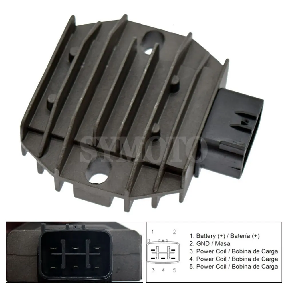 Raddrizzatore Regolatore Di Tensione Moto Per Yamaha Atv Grizzly 400 Yfm400 Fg 2007 2008 Grizzly 450 4Wd Caccia Yfm450 Dae 2014