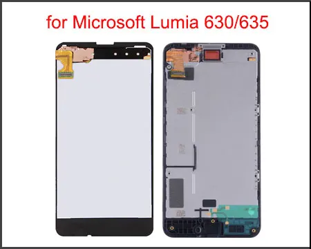 5," AAA+ качественный ЖК-дисплей для microsoft Nokia Lumia 640XL RM-1062 ЖК-дисплей сенсорный экран дигитайзер Замена с рамкой