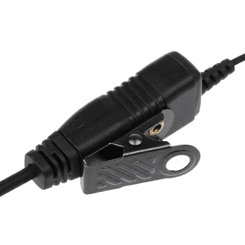 180 ° вращающийся 2 Pin иди и болтай Walkie Talkie гарнитура наушники PTT Mic для Motorola GP300