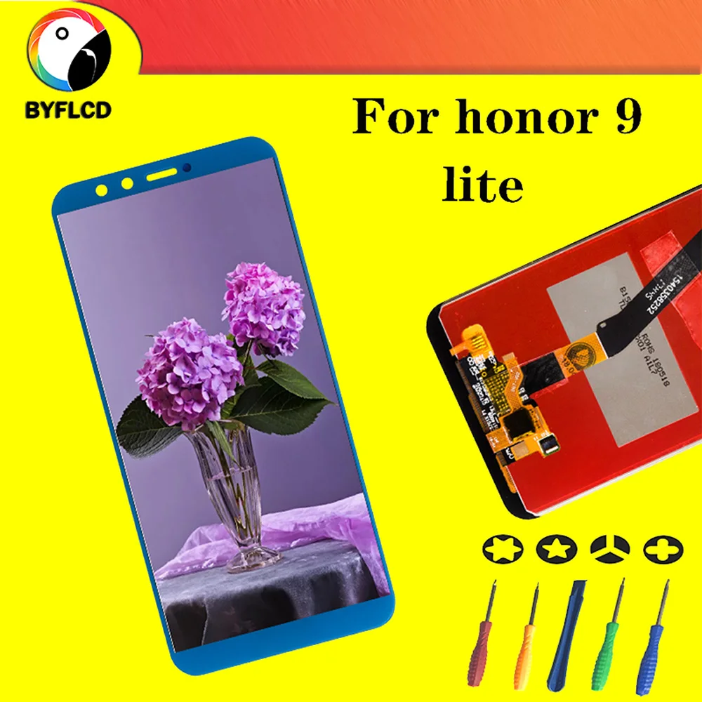 Новое поступление ЖК дисплей для huawei Honor 9 Lite 5 65 дюймов сенсорный экран дигитайзер