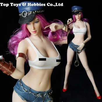 

Final Fight poison SUPER DUCK SET038 1/6 Scale Street Fighting Girl clothing Set Fit TBLeague S07C Female Body
