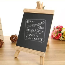 Деревянная доска маленькая магнитная доска барный стол 24*13 см детский Настольный обучающий блокнот портативный Ресторан