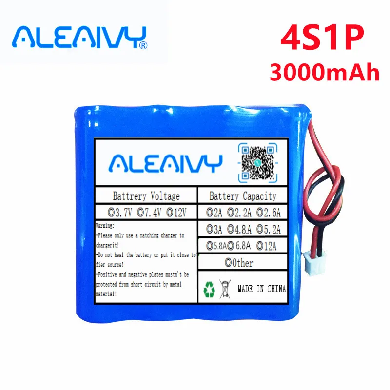 14.4v/14.8v 18650 3000mah 4S1P Lithium Battery Pack Is Used for Electric Tools, Electric Cars, Portable Test Instruments, Etc. digital inclinometer 4 90° portable angle finder mini level and bevel gauge level box with lcd display screen level bubble