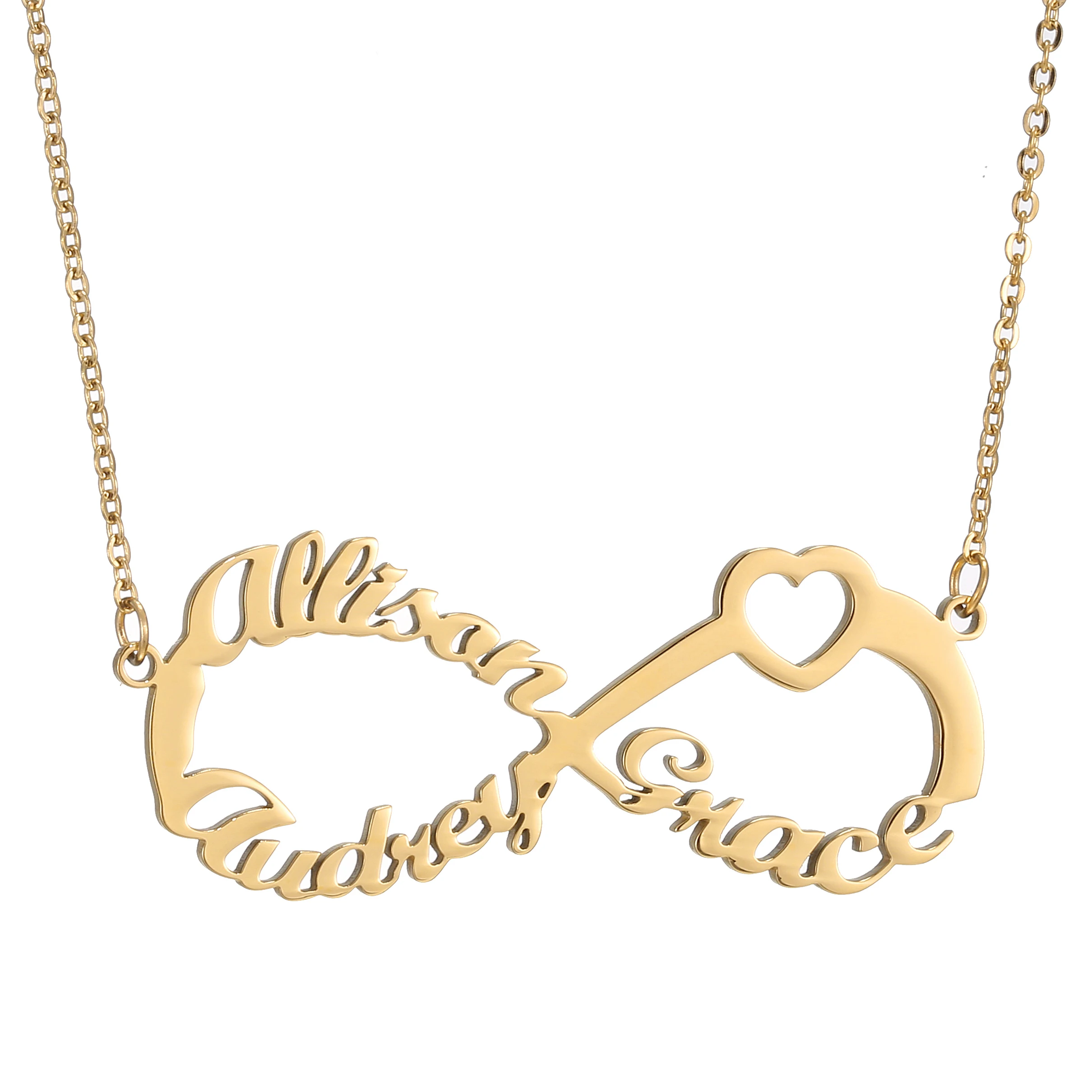Infinity Custom Name Necklace 