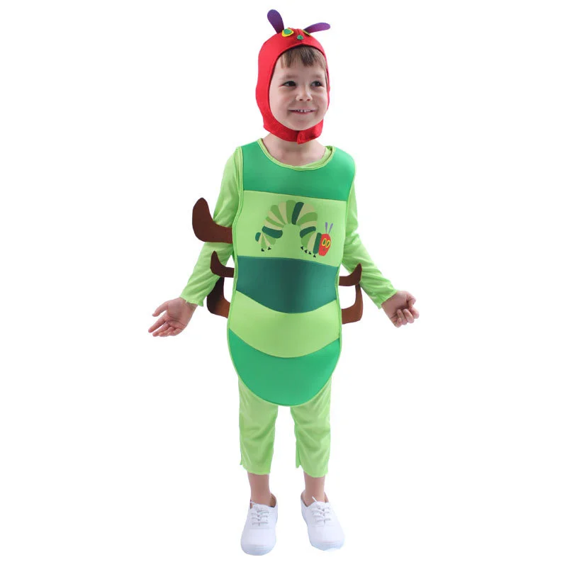 Dorable Baby Cosplay Toy Caterpillar Fancy Dress Costume Halloween Performance Insetti Tuta