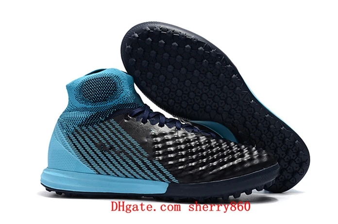 Оригинальные футбольные бутсы MagistaX Proximo II IC TF Бутсы футбольные бутсы дешевые футбольные бутсы magista x futsal футбольные бутсы lea - Цвет: Черный