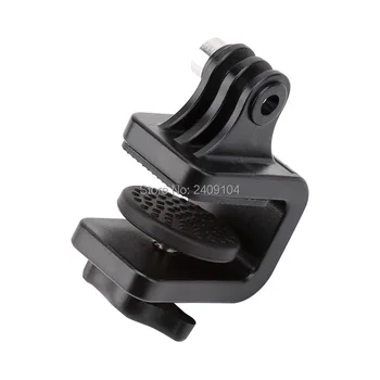 

wholesale 50pcs/lot black Skateboard Motorcycle Bike Handlebar Rotated Clamp Mount Bracket Holder Stand for GoPro Hero Action