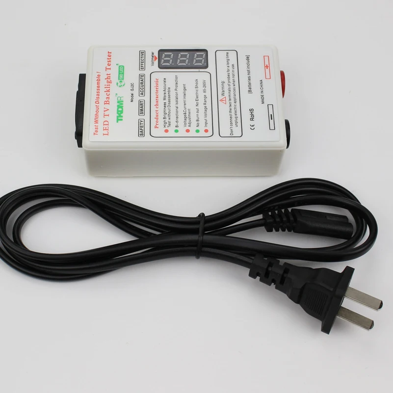 US plug TKDMR выход 0-330 в СВЕТОДИОДНЫЙ Прибор для проверки подсветки ламп умное напряжение для всех размеров ЖК-телевизор не разбирайте экран - Цвет: US plug