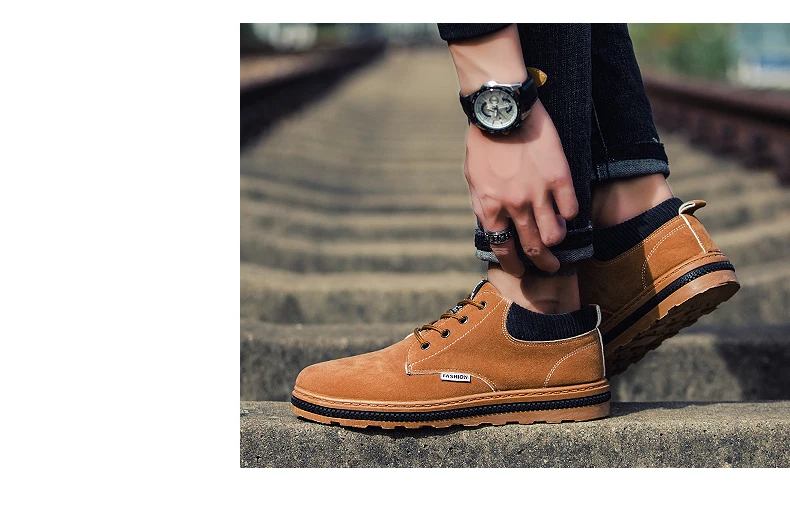 VESONAL Spring New Classic Vintage Suede Leather Sneakers Men Shoes Casual Oxfords Male Footwear Breathable Comfortable