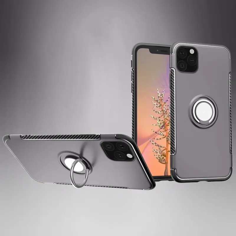Новинка, подходит для IPhone 11/11 Pro/11 Pro Max, защитная крышка для телефона, кольцо, держатель, кронштейн, чехол, практичный держатель для телефона