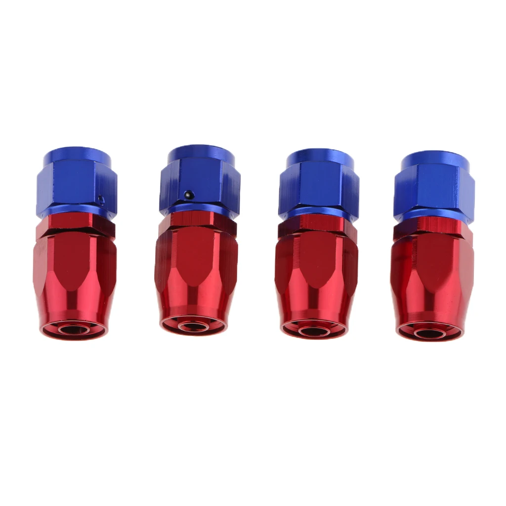 10Ft Nylon Braided Fuel Line with AN10 Hose End Aluminum Fittings Kit