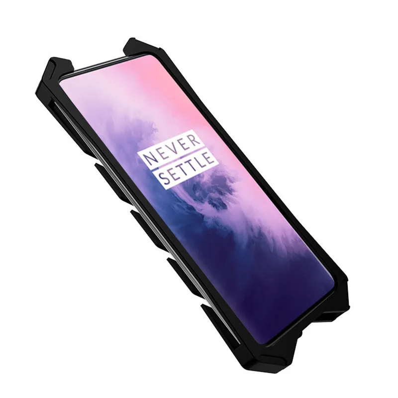 Чехол для Oneplus 7 Pro 5G GM1920 Чехол-Броня авиационный алюминиевый металлический мощный Открытый Чехол для Oneplus 7 Pro противоударный чехол