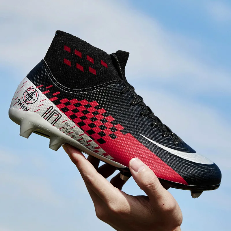 

2019 Superfly VI Soccer Shoes 360 Elite FG KJ 6 XII 12 CR7 SE Ronaldo Neymar Men Youth Football Boots high ankle Cleats