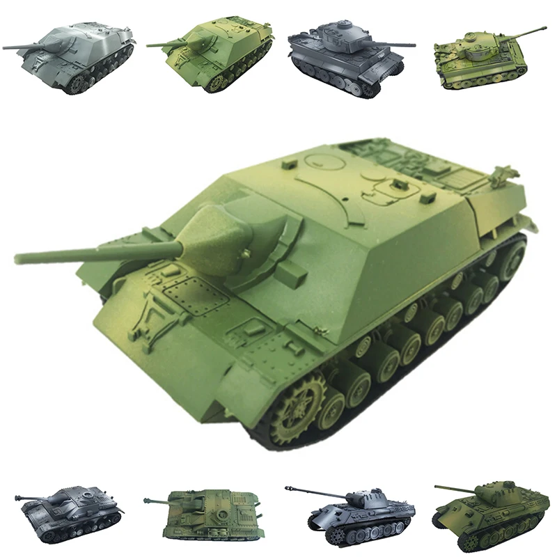 Тигр модель танк 4D сборка 1/72 комплект подарок 1 шт. немецкий Солдат Второй мировой войны пантера мода хороший