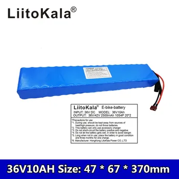 

LiitoKala 36v 10Ah 10S4P 18650 Rechargeable Battery, Modified Motorcycles, Electric Vehicle 18650 Li-lon Battery Charger