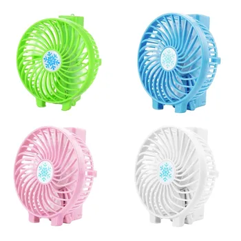 

Portable Mini USB Fan Folding Handheld Desktop Air Cooling Fan Battery Operated Small Rechargeable Fan Personal Air Cooler