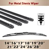 Car Vehicle Insert Rubber strip Wiper Blade (Refill) 6mm Soft 14" 16" 17" 18" 19" 20" 21" 22" 24" 26" 28" 1pcs Accessorie 1